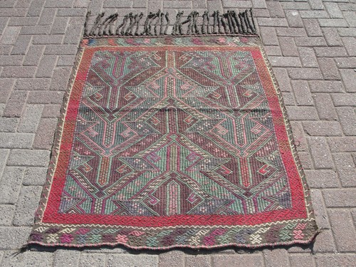 4x5 small kilim - kilim, vintage